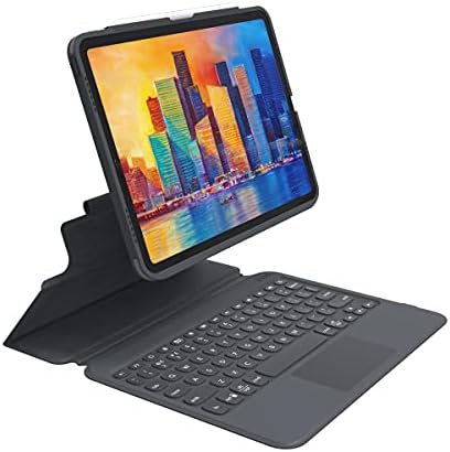 ZAGG Pro Keys Detachable Case & Wireless Keyboard with Trackpad for Apple iPad Air 5th & 4th Gen & iPad Pro 11" (3rd/2nd/1st Gen) Multi-Device Bluetooth Pairing, Backlit Keys, Apple Pencil Holder