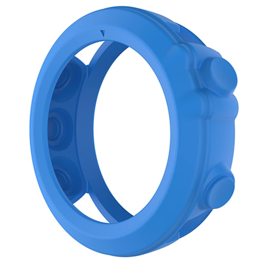 BANDKIT Funda protectora de silicona suave para Garmin Fenix 3 HR/Fenix 3/Fenix 3 Sapphire/Quatix 3/Tactix Bravo Band Cover, talla única, Ágata