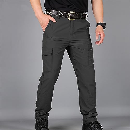 Cargo Pants for Men Stretch - Tactical Pant Water Reisistant Quick Dry Ripstop Sweatpant Lightweight Ourdoor Work Wear2