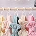 GRDYEAAR Bow Organizer for Girls, Claw Clip Organizer, Bow Hanger for Girls, Baby Girl Nursery Decor, Toddler Hair Accessory Organizer，Hanging Organizer