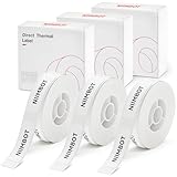 NIIMBOT Label Tape of Model D11/D110/D101 Printer, (3 Rolls, 0.47