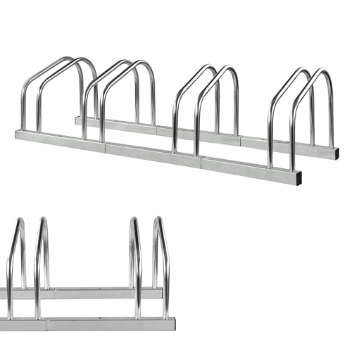 Crystals 4-Bike Rack, Silver