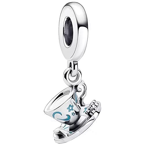925 Sterling Silver Dangle Charm Fit Women Bracelet Necklaces Jewelry by ZURWTCH - Used condition - US$9.78