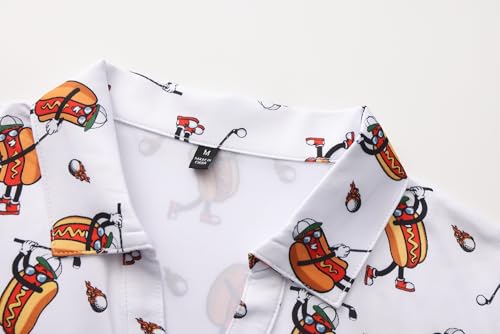 Matching Golf Shirts for Couples Funny Golf Polo Shirts for Men Women Crazy Fun Polo Shirts Couples Matching Outfits4