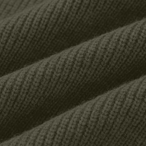 JEShifangjiusu Men's Semi-Turtleneck Zipper Sweater Quarter Zip Pullover Knit Sweaters Casual Mock Neck Waffle Sweaters3