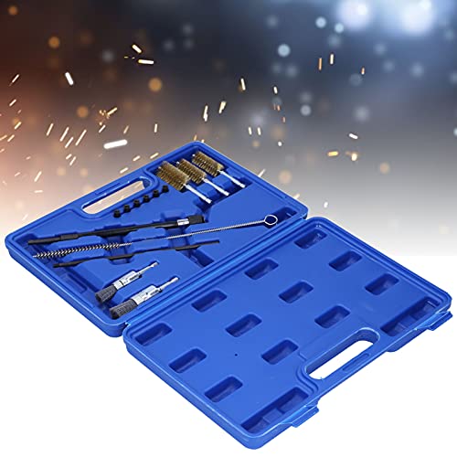 Brandstof Nozzle-14Pcs Brandstof Nozzle Cleaning Tool Kit Injector As Pluggen Draad Nylon Borstels voor Nozzle Base - Image 5