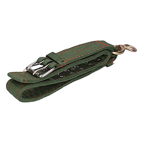 Entatial Rinderhalsband, Kuhhalsband, zweireihiges Lochdesign, tragbar und leicht für die Viehversorgung(Mittel)