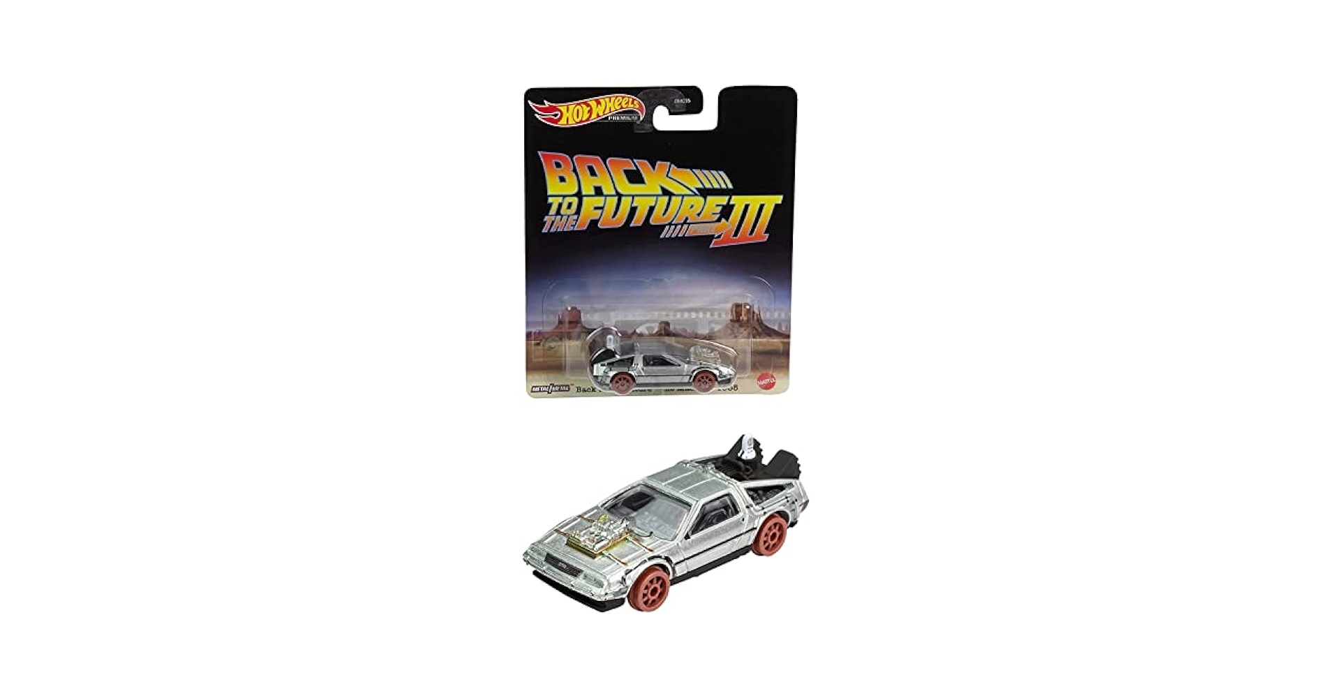 Hot Wheels デロリアン Amazon.com: Back To The Future Trilogy Hot Wheels TIME