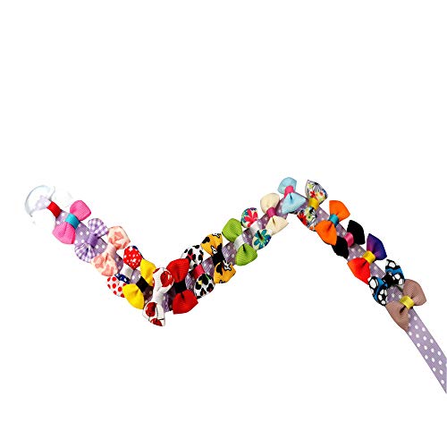Sunflower-qd Cute Girls Clips Candy Color Child Small Hair Bows Set of 20