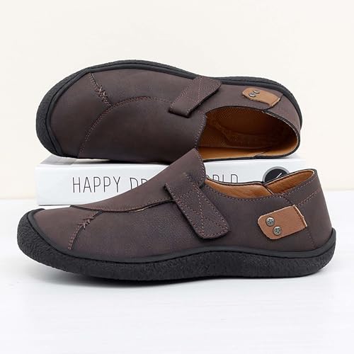 Loafers Men's Casual Walking Shoes Non-Slip Soft Formal Business Office Casual Shoes Outdoor Hiking Sneakers Arch Supporting3