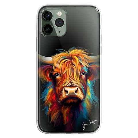 SmartGiftShop Highland Cow Phone Cover Case Cover