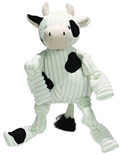 HuggleHounds Knotties Dog Toys for Small Dogs – Plush Dog Toy – Squeaky Interactive Puppy Toys – Soft Yet Tough, Durable Stuffed Pet Chew Toy for All Breeds | Small Cow HuggleHounds Knotties Dog Toys for Small Dogs – Plush Dog Toy – Squeaky Interactive Puppy Toys – Soft Yet Tough, Durable Stuffed Pet Chew Toy for All Breeds | Small Cow