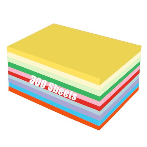 50% Off 300 Sheets A4 Colored Paper for Crafts & Office - Image 2