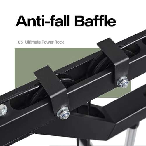 Major Fitness Drone2 Smith△ Machine – All-in-One Home Gym Squat Rack with Weight Bar, Dual LAT Pull-Down Systems & Cable Crossover Machine for Full-Body Workouts - Image 7