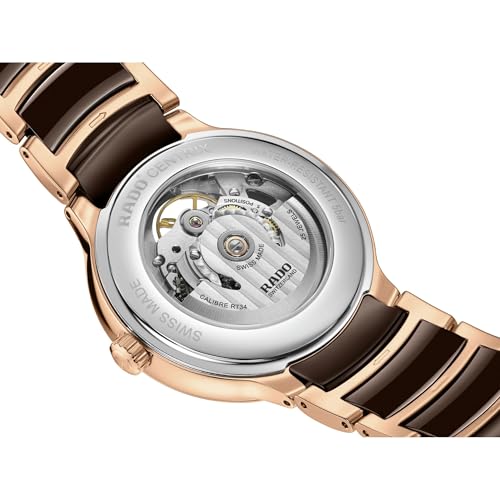 Rado -Centrix-Unisex-Swiss Automatic Watch-Stainless Steel PVD-Sapphire Crystal -39.5mm4