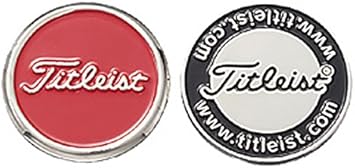 Amazon Titleist タイトリスト ゴルフ マーカー ボールマーカー 2個セット Ajbm56 Rd レッド タイトリスト Titleist ゴルフマーカー