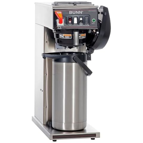 BUNN - BUN230010006 CWTF15-APS, Commercial Airpot Coffee Brewer, Black Cover
