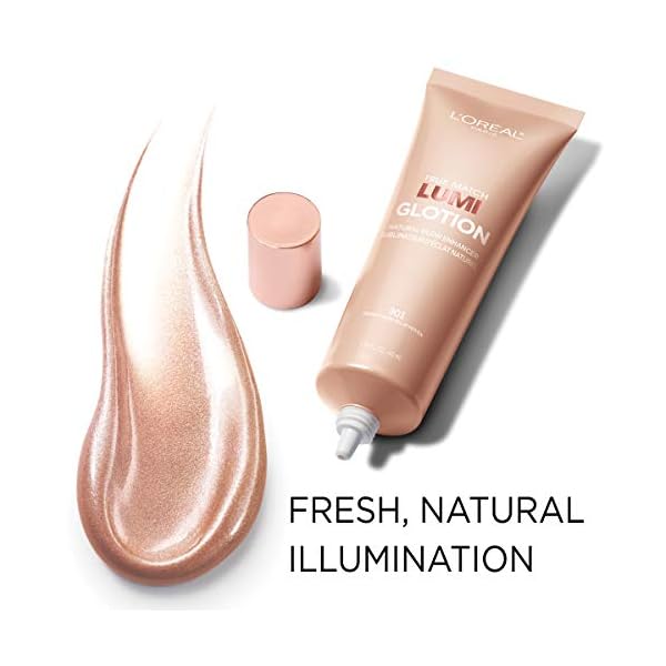 LOreal-Paris-Makeup-True-Match-Lumi-Glotion-Natural-Glow-Enhancer-Lotion-Deep-135-Ounces L'Oreal Paris Makeup True Match Lumi Glotion, Natural Glow Enhancer, Illuminator Highlighter, Bronzing Drops For a Sun-Kissed Glow, 904 Deep