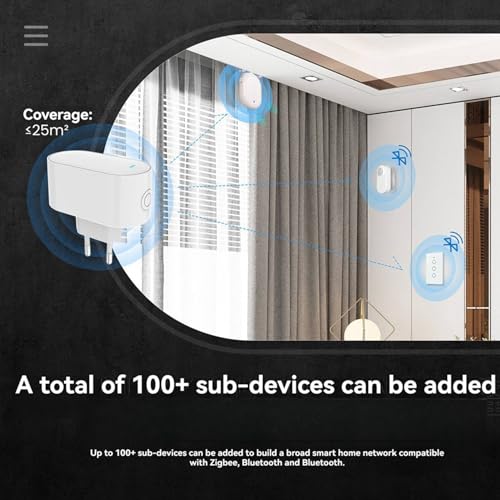 Hub multimode Bluetooth Mesh et passerelle Tuya ZigBee pour automatisation stable - 5