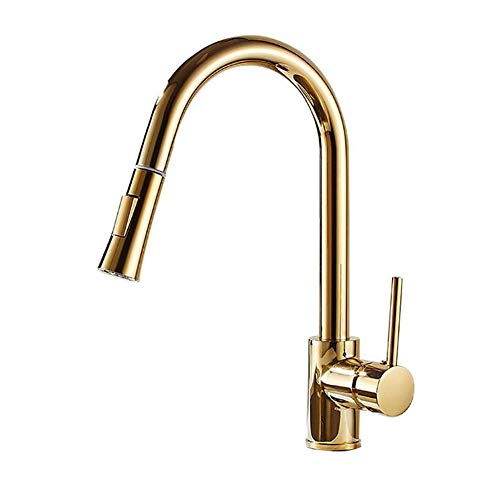 Robinet d'évier de cuisine cuivre rotatif pour sublimer votre maison - 2