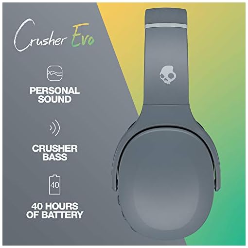 Skullcandy Crusher Evo - Grey (Discontinued from Manufacturer) - Image 4