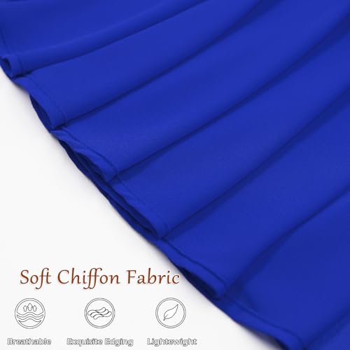 Image of Ciormis Chiffon Capelet Women's Soft Shawls and Wraps for Evening Dresses, Wedding Formal Dress Shawl Cape Cover up