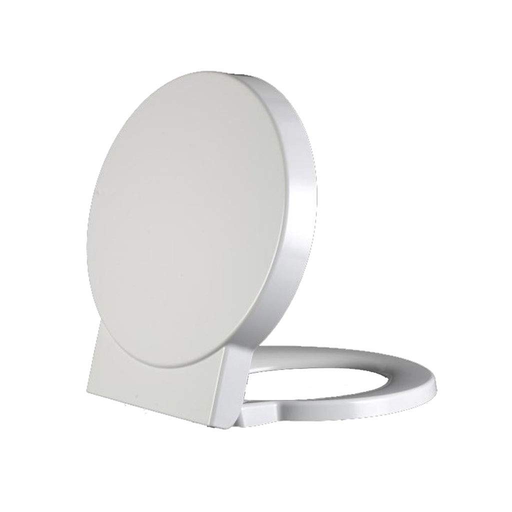 Antibakterielle Toilettensitze Mit Verstellbarem Scharnier, Wc-Deckelabdeckung Mit Soft-Close-Schnellverschluss, Weiß – Doppeltes Befestigungssystem