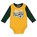 Outerstuff Infant Green Bay Packers Double Up Long Sleeve Bodysuit and Pants Set