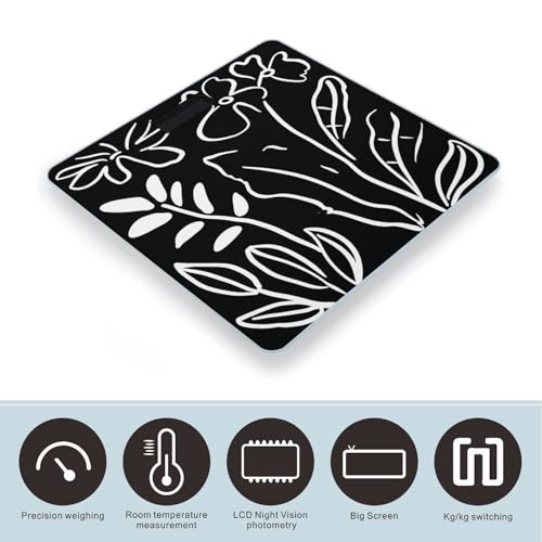 Báscula digital para peso corporal de vidrio templado miniatura 3