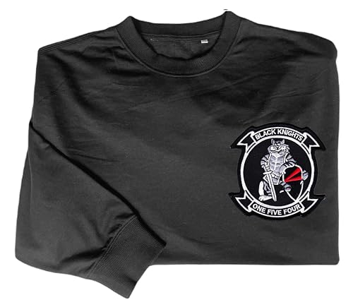 Vf 154 tomcat black knights embroidered shirt2