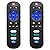 ?2 Pack ? Replacement Remote Control for Roku TV, Compatible for TCL/Hisense Roku/Onn Roku/Sharp Roku/Element Roku/Westinghouse Roku/Philips Roku/Insignia Roku Smart TVs (Not for Roku Stick and Box)