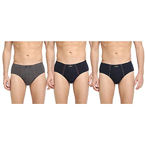 Image of Dixcy Scott Originals Men 100% Combed Cotton Sweat Absorbent Waistband Brief (Pack of 3)