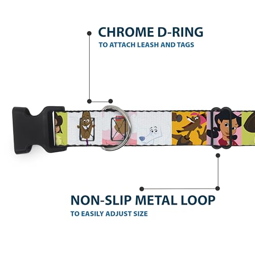 Collier grand chien Disney réglable contre les tractions brusques