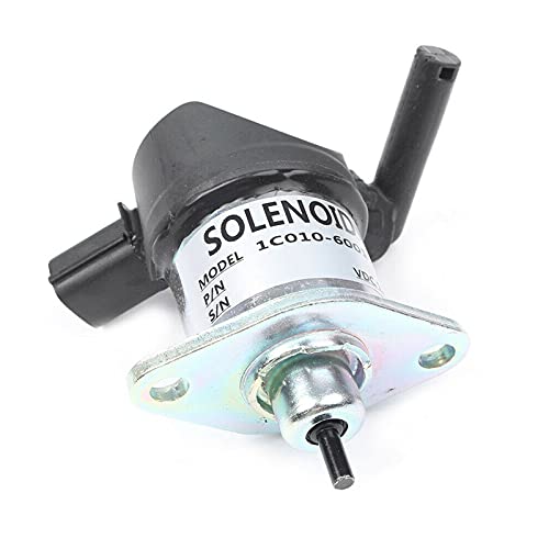 Électrovanne 12V SINOCMP robuste avec solénoïde d'arrêt garanti 3 mois