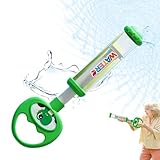 1. Serbatoio Capiente: Grazie al serbatoio d'acqua generoso e all'apertura di riempimento ampia, questo prodotto riduce i rifornimenti frequenti, garantendo sessioni di spruzzo prolungate per più divertimento all'aperto e battaglie d'acqua intense senza interruzioni continue