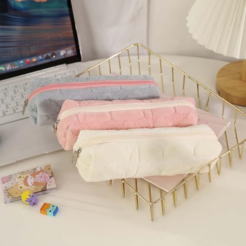 Image of Small Pencil Pouch Makeup Cloud Pen Bag Women Office Stationery Comestic Bag
