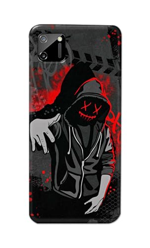 Image of Printed Hard Back Cover for Realme C11 2020 Back Cover (Hoodie Rapper) -190724(EA)