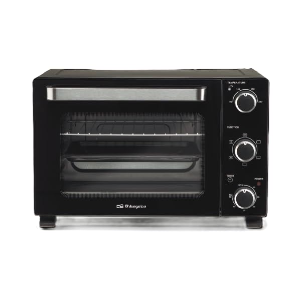 Horno de sobremesa Orbegozo HOT 480, capacidad 48Litros, 1800 W, Dimensiones: 57 x 37 x 44.5 cm, con convección, negro.