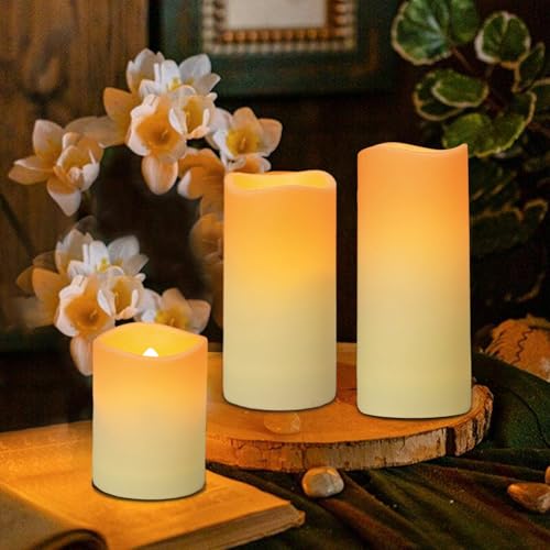 Luces LED sin llama a pilas con mando para decoración de hogar 2