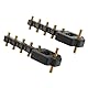 VBESTLIFE 2 STÜCKE Antenne Signal Booster, Yagi UDA Antenne Signal Booster Verstärker Fernbedienung Range Extender für RC Drone Goggles (Schwarz)