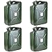 Produktbild Benzinkanister 20L METALL Kraftstoffkanister Reserve 20 Liter Kanister UN-Zulassung 4 Stück GRÜN NEU