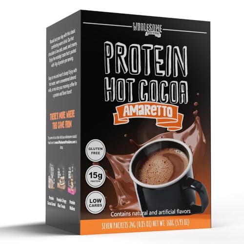 Protein Hot Chocolate, High Protein 14g-15g, Low Carb 4g-5 Net