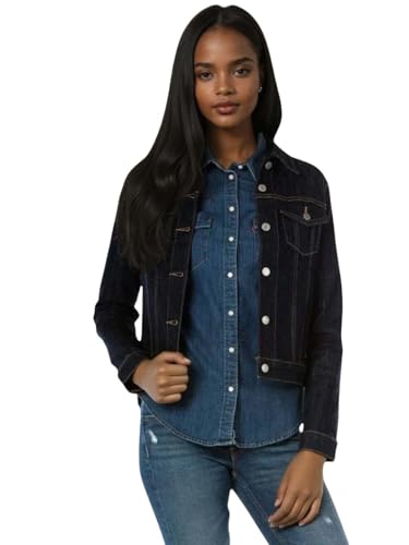 Veste en jean pour femme KOTTY légère et respirante coloris bleu vif taille 36