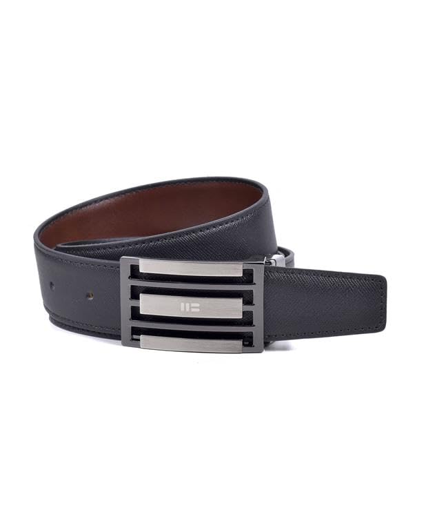 Genérico Cinturon hombre reversible con hebilla de chapon Miguel Bellido