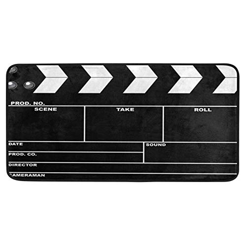 Movie Clapboard Kitchen Rug
