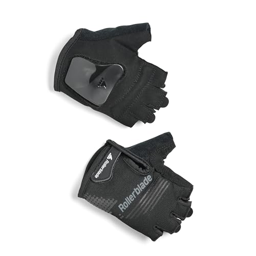 Rollerblade Skate Gear Gloves, ochraniacze na dłonie, łyżworolki, dla kobiet i mężczyzn, uniseks, czarne, M