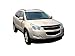 Auto Ventshade [AVS] Aeroskin Hood Protector | Fits 2009 - 2012 Chevrolet Traverse | Low Profile Deflector / Bug Shield - 1 pc., Smoke | 320005