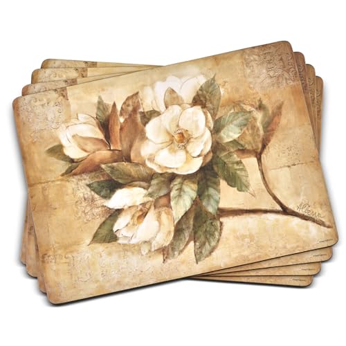 Pimpernel Sugar Magnolia Collection Placemats & Coasters (15.7