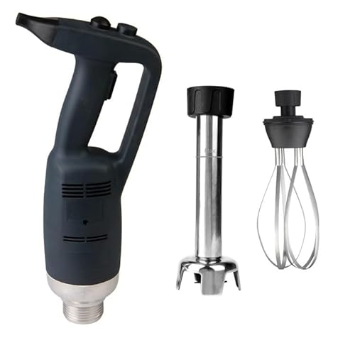 Commercial Stick Blender Combi Pack, 240mm Mixer & Whisk, 280W, Stainless Steel