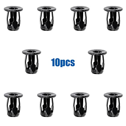 Image of 10pcs M6-1mm License Bracket Nut for VW N-902-184-03, N90218403